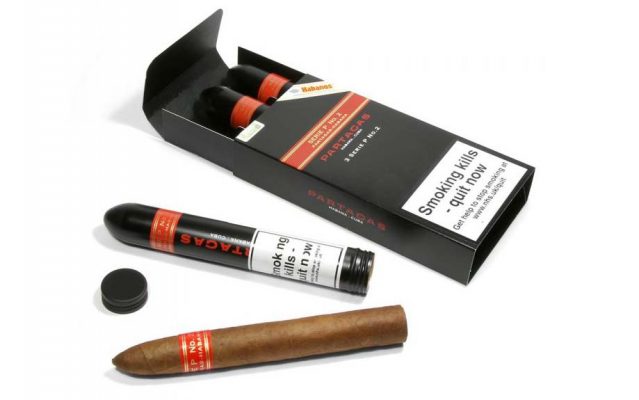 Xì gà Partagas Serie P No.2 Tubos - Hộp 3 điếu