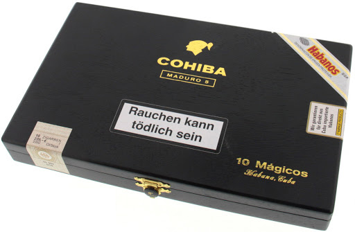 COHIBA MADURO 5 MAGICOS HỘP 10 điếu